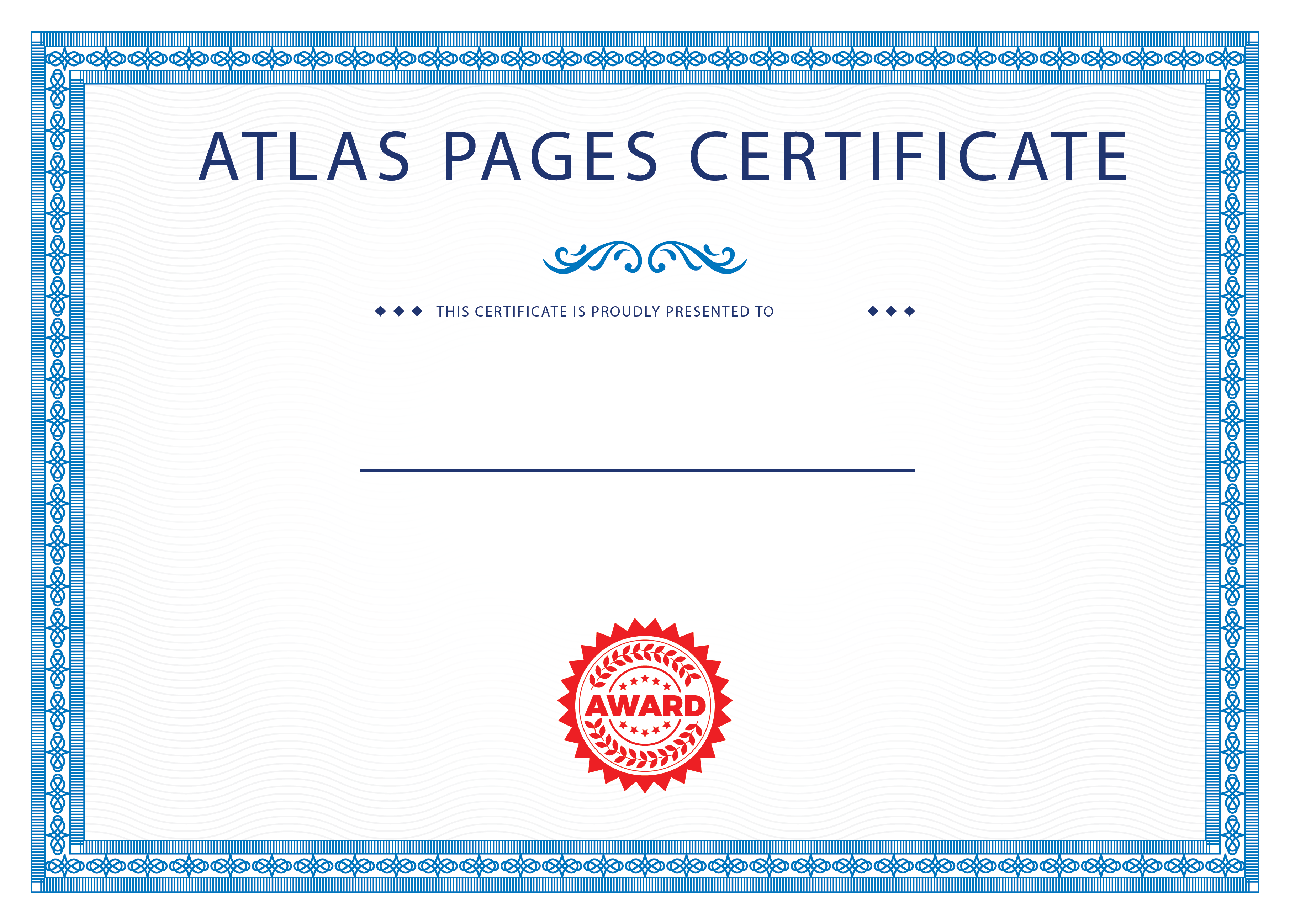 Certificate Background